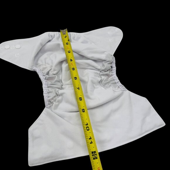 Reusable Baby Cloth Diapers W/ Inserts One Size Cloud & Polka Dot Patterns - Picture 12 of 15